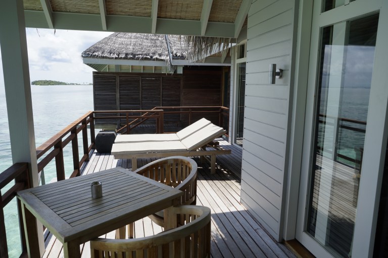 Her skal vi ligge og sole oss.