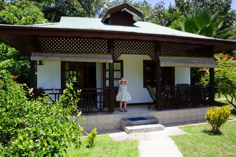 Vår hytte hos Fleur de Lys.