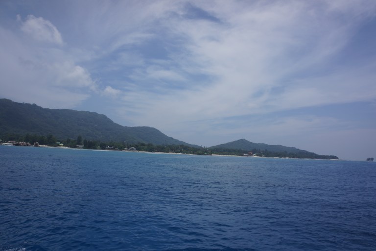 Siste bilde av La Digue på denne reisen.