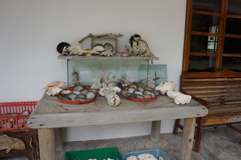 Muslinger som er tatt opp.