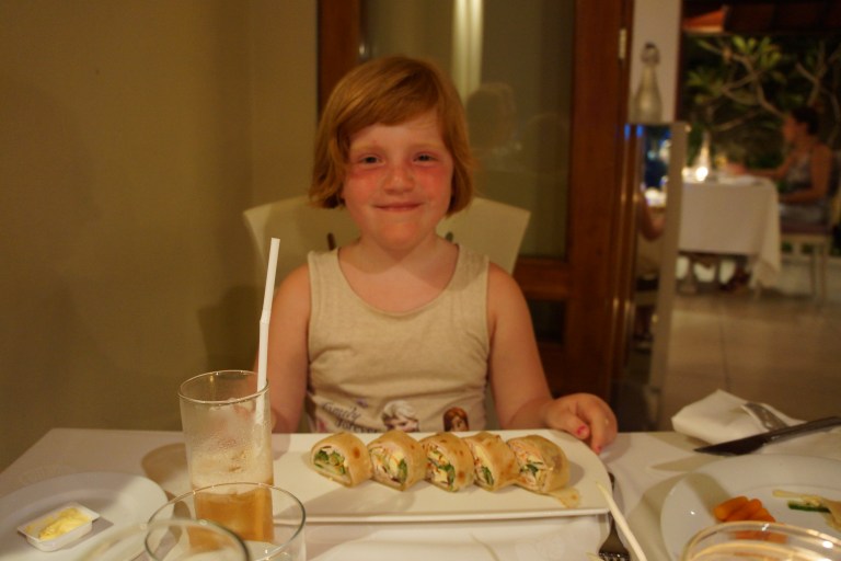 Farata med ost og skinke