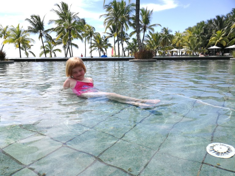 Tester ut det store bassenget