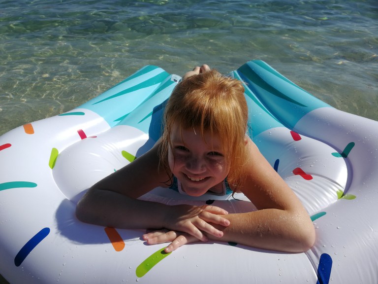 På stranda i Cap Ferrat